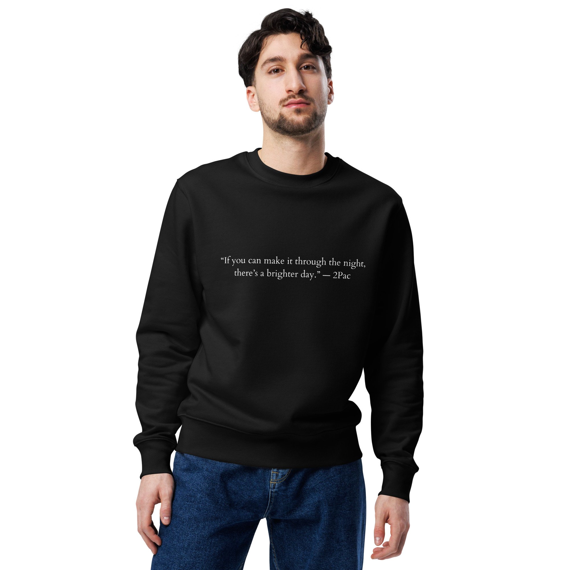 Grizzy Vet Resilience (Brighter Day)  Unisex eco sweatshirt